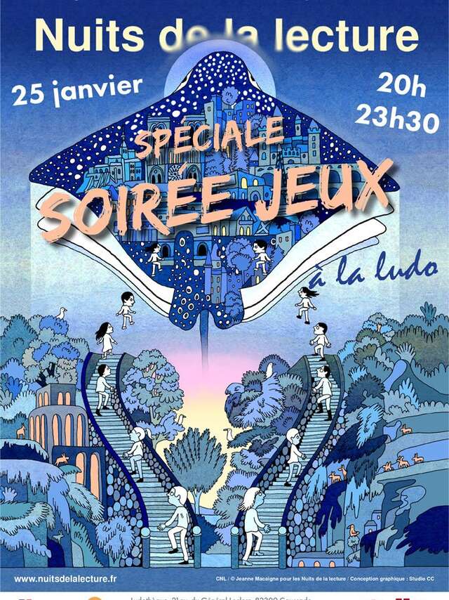 Soirée Jeux spéciale Nuits de la Lecture