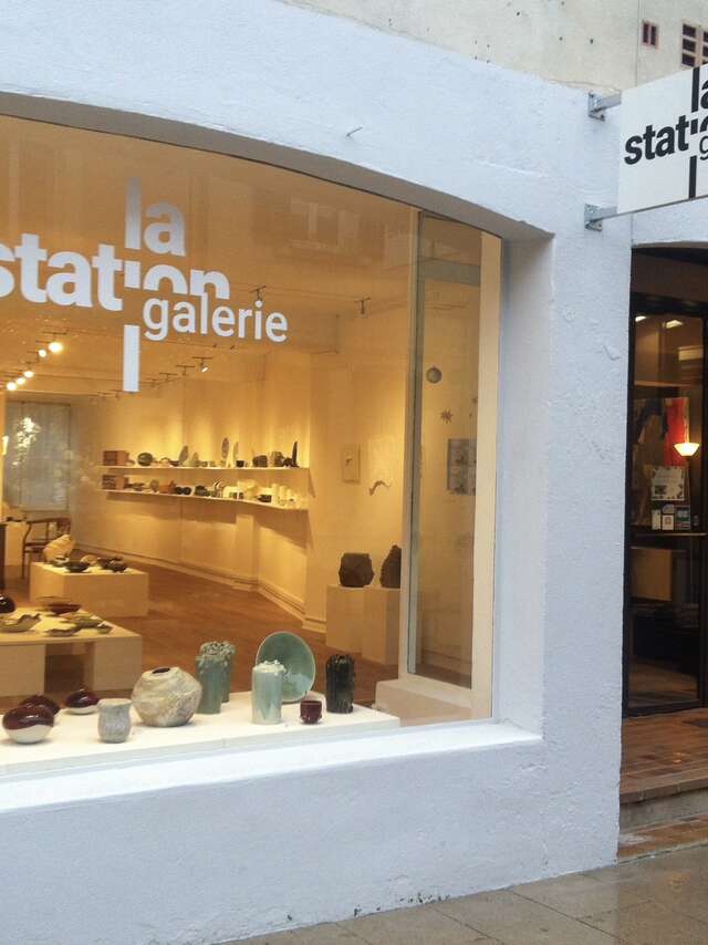 La Station Galerie, céramique contemporaine.