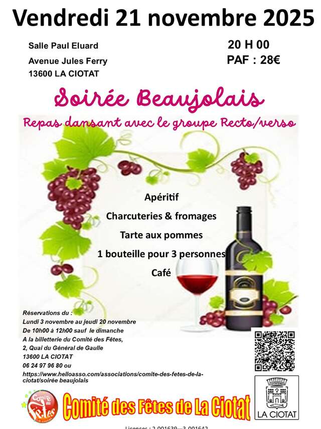 Serata del Beaujolais Nouveau