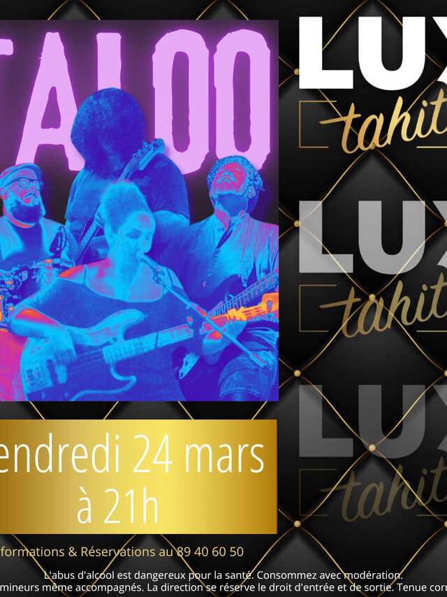 Taloo en concert - Lux Tahiti
