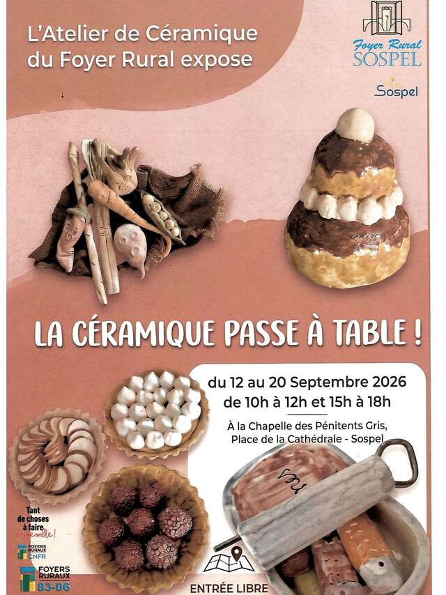 Mostra: La ceramica a tavola