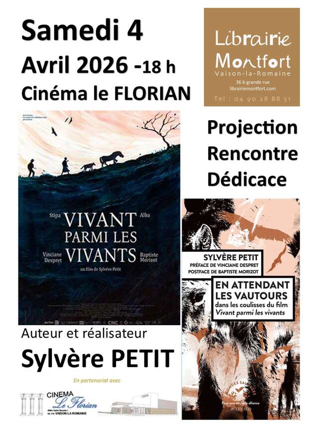 Filmvorführung, Treffen & Signierstunde mit Sylvère Petit