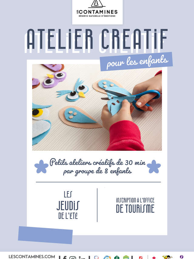 Atelier créatif pour les enfants