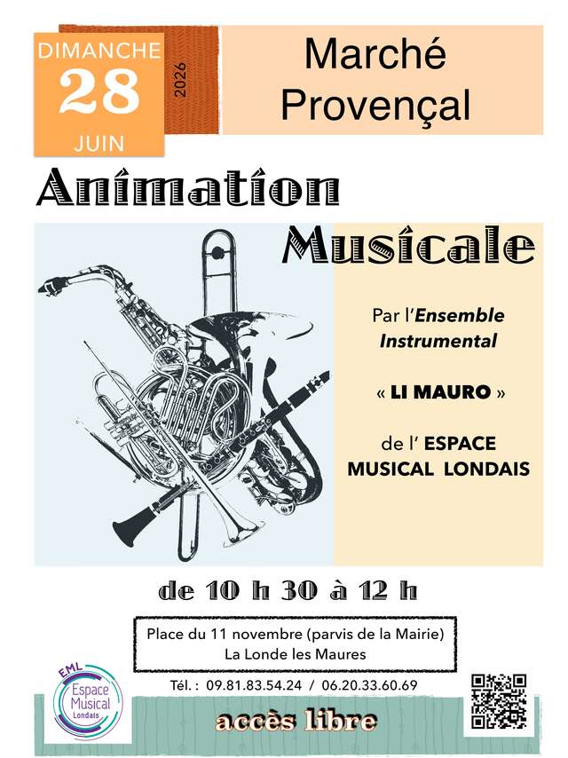 Musical entertainment by "Li Mauro" from Espace Musical Londais