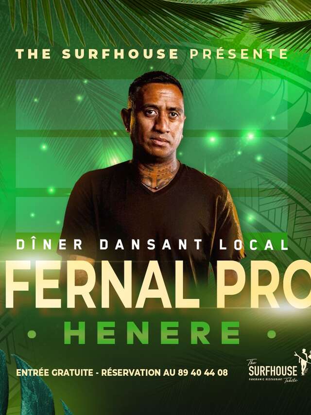 Dîner dansant Infernal Prod - The Surf House Tahiti