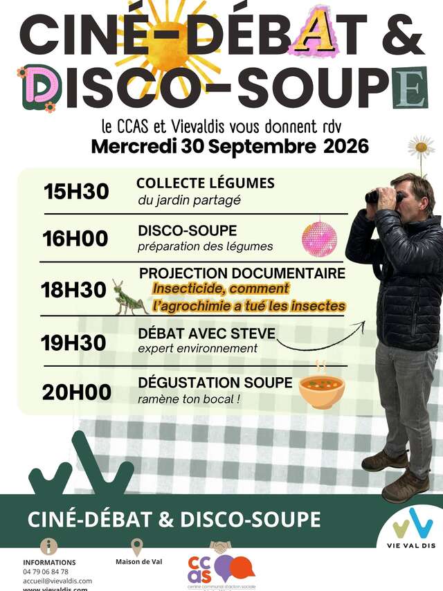 Ciné-débat & disco-soupe