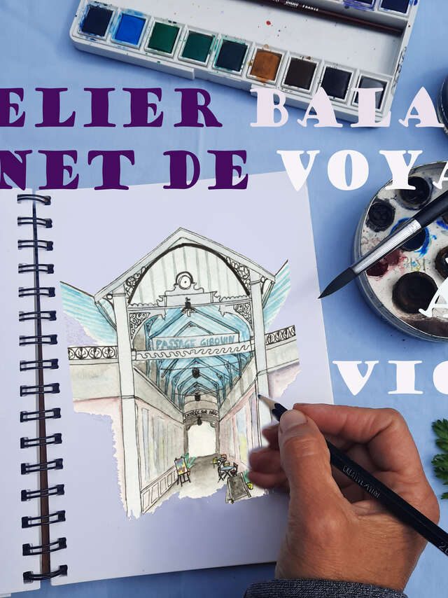 Atelier Balade Carnet de voyage