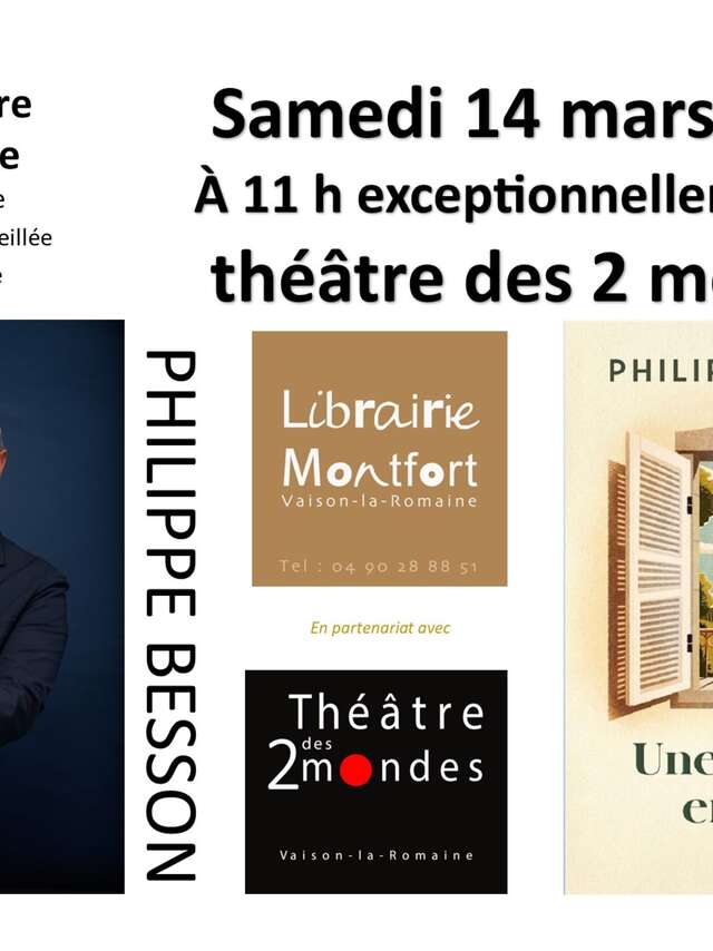 Autogrammstunde - Philippe Besson