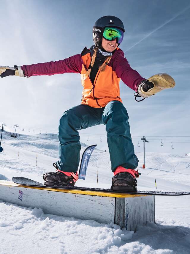 Cours collectifs Snowboard débutant-Snow 1