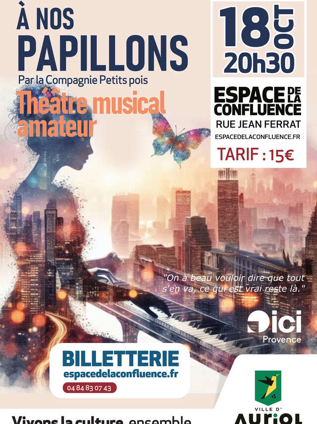 Spectacle musical amateur - À nos papillons