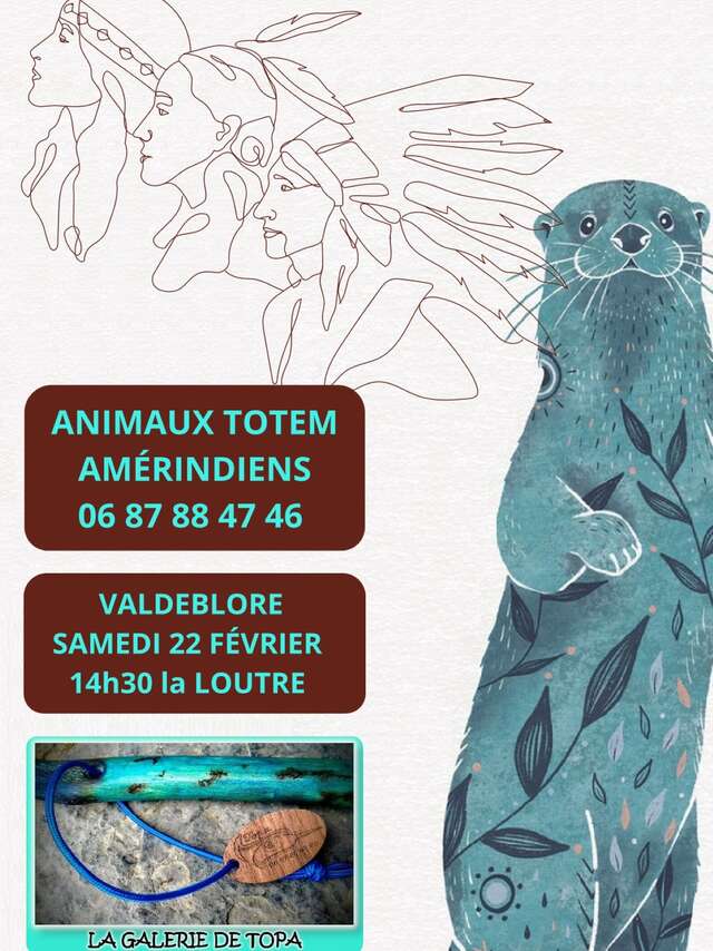 Conférence Animaux Totem Amérindiens