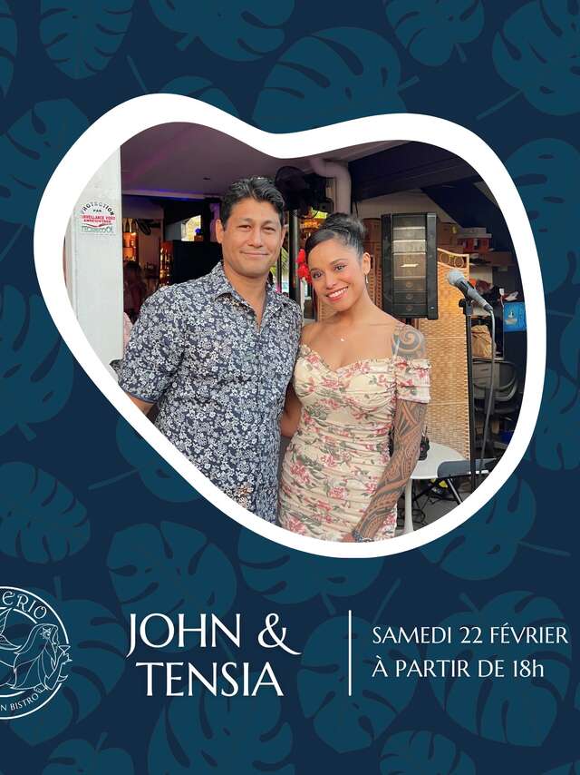 John & Tensia in concert - Meherio Tahitian Bistro