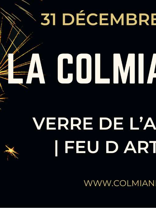 Feu d'artifice et Verre de l'amitié à La Colmiane
