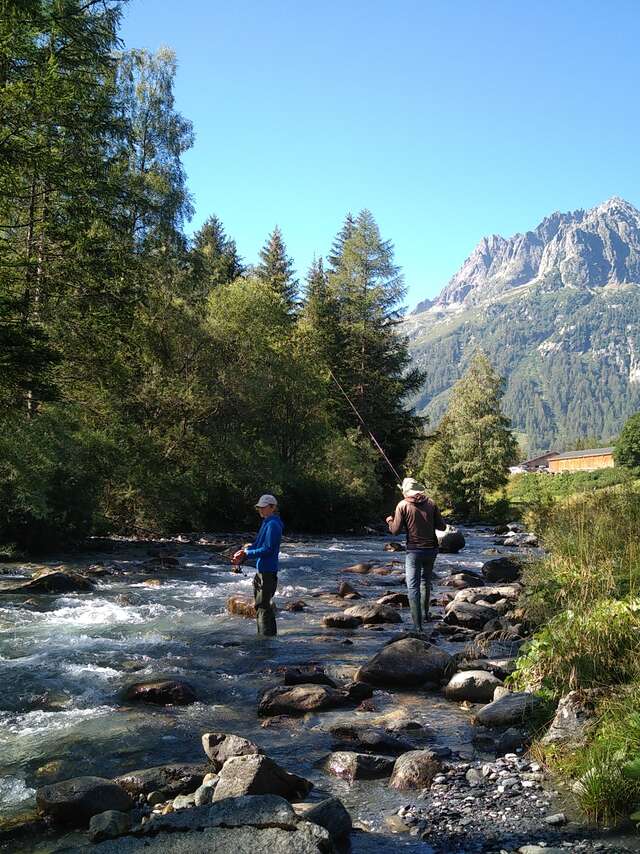 Stage de pêche truite aux appâts naturels