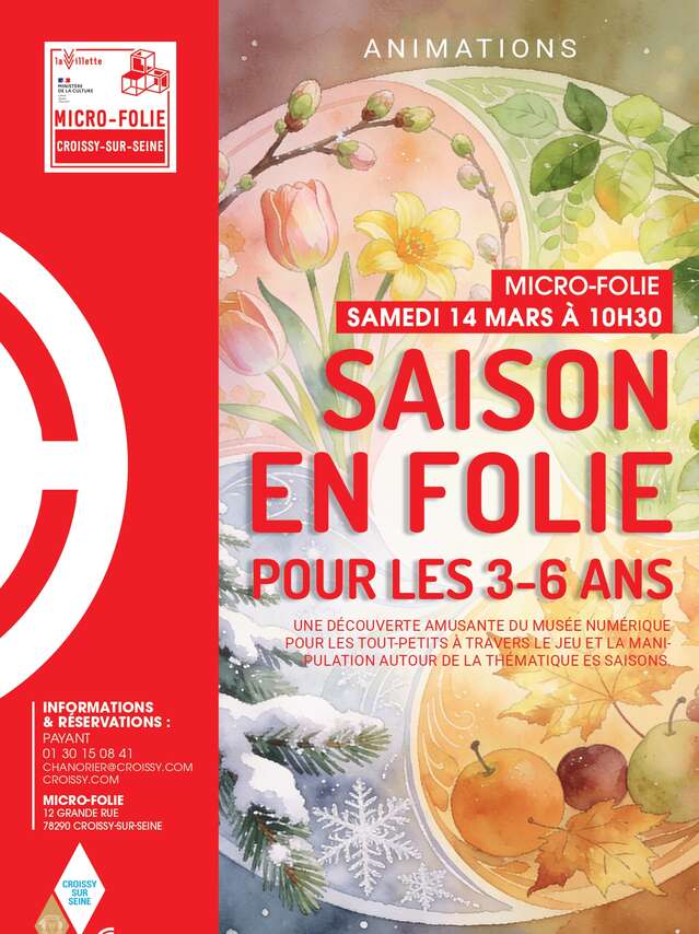 Micro-Folie : Saisons en Folie