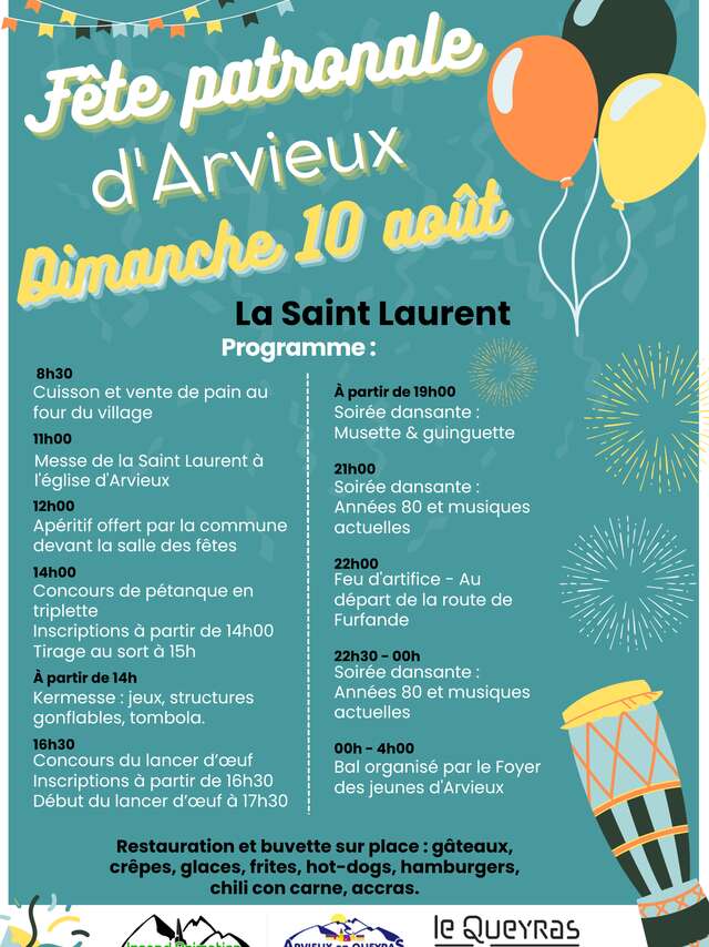 Fête Patronale de la Saint Laurent