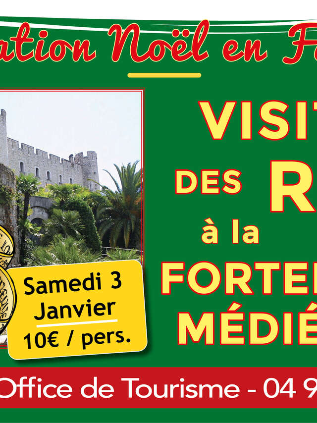 Visite des Rois à la forteresse médiévale