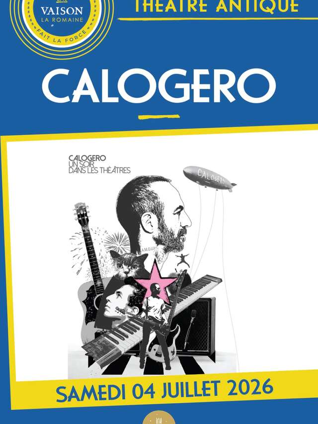 Calogero en concert au Théâtre Antique