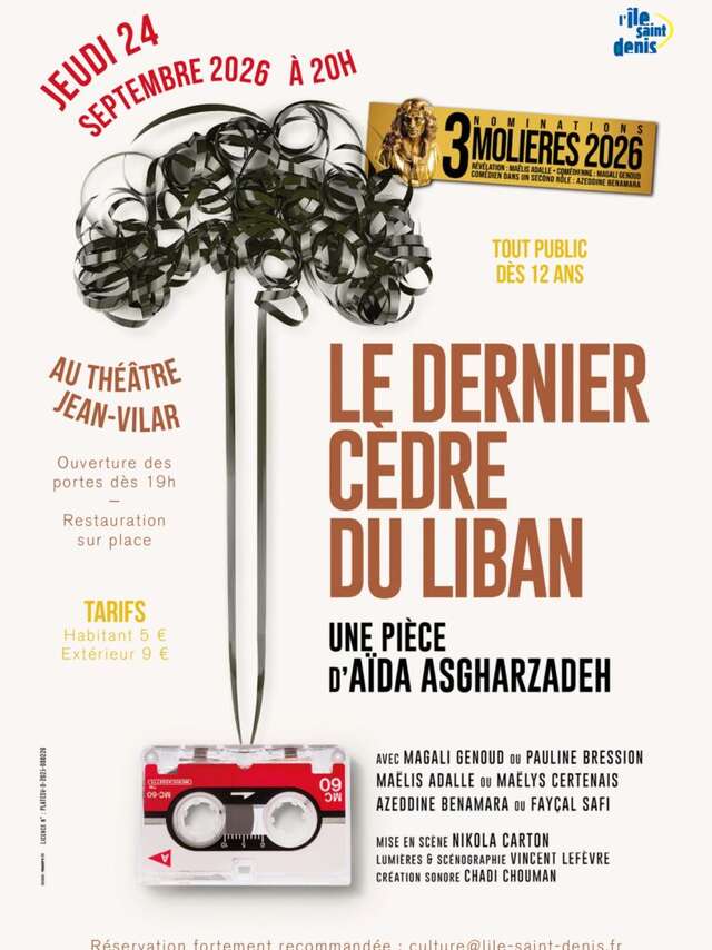 Théâtre - Le Dernier Cèdre du Liban