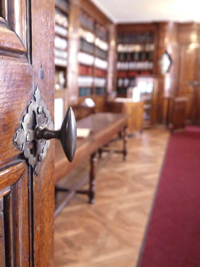 Visite de l'apothicairerie pour les Journées Européennes du Patrimoine