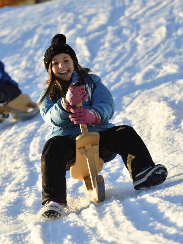 Haribo kids snow : initiation au paret, luge traditionnelle