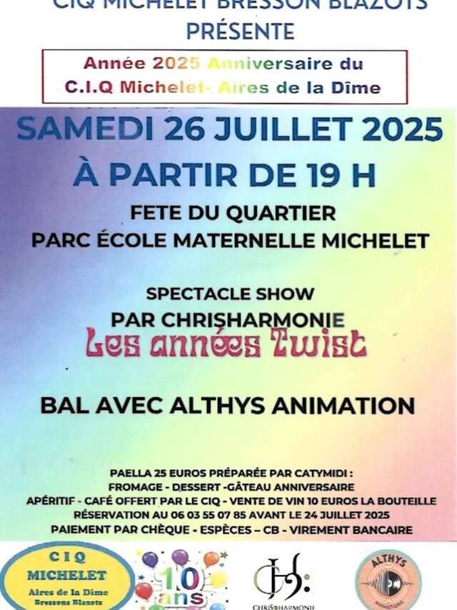 CIQ Michelet : Fête du Quartier