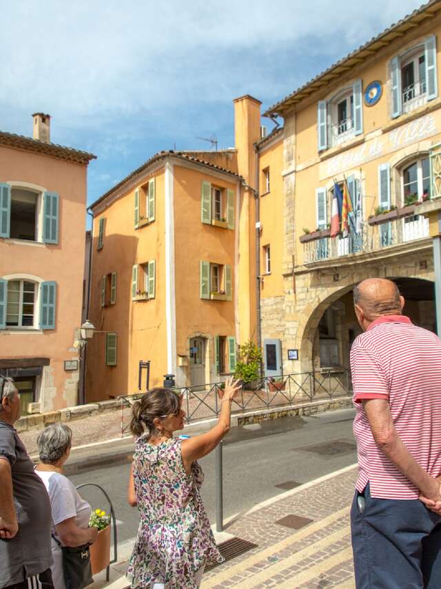 Visite commentée de Fayence