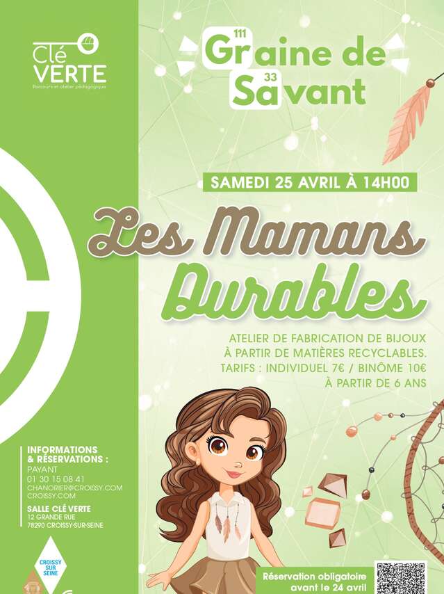 Atelier Clé Verte : Les mamans durables