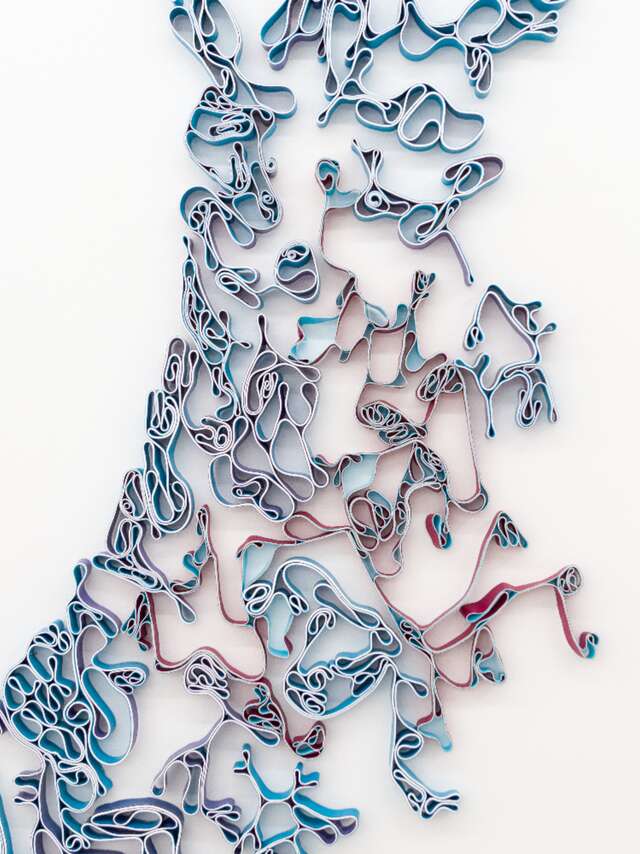 Exposition "Peintures protéiformes" par l'artiste Marie-France Lejeune