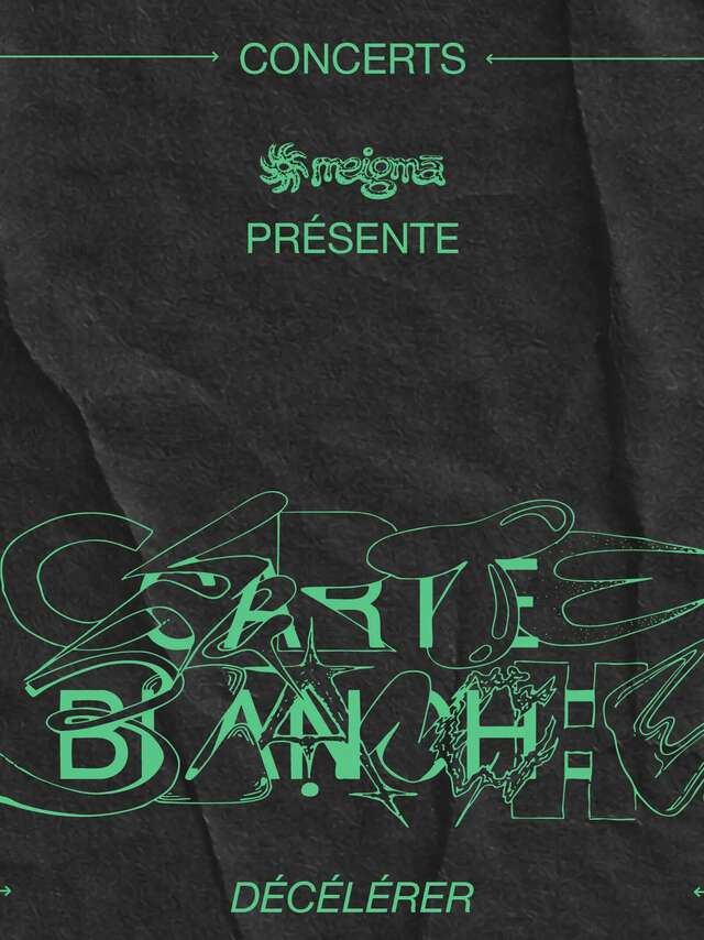 Evènement - Carte Blanche