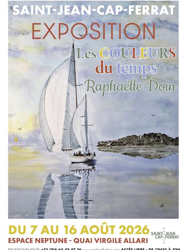 Exposition "Les couleurs du temps" par Raphaëlle Doin