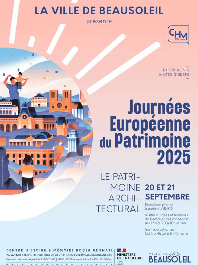 Europäische Tage des Kulturerbes in Beausoleil 2025