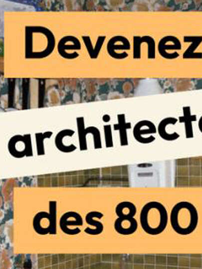 Visite guidée - Atelier-balade : Dans la peau d'un architecte à la cité des 800
