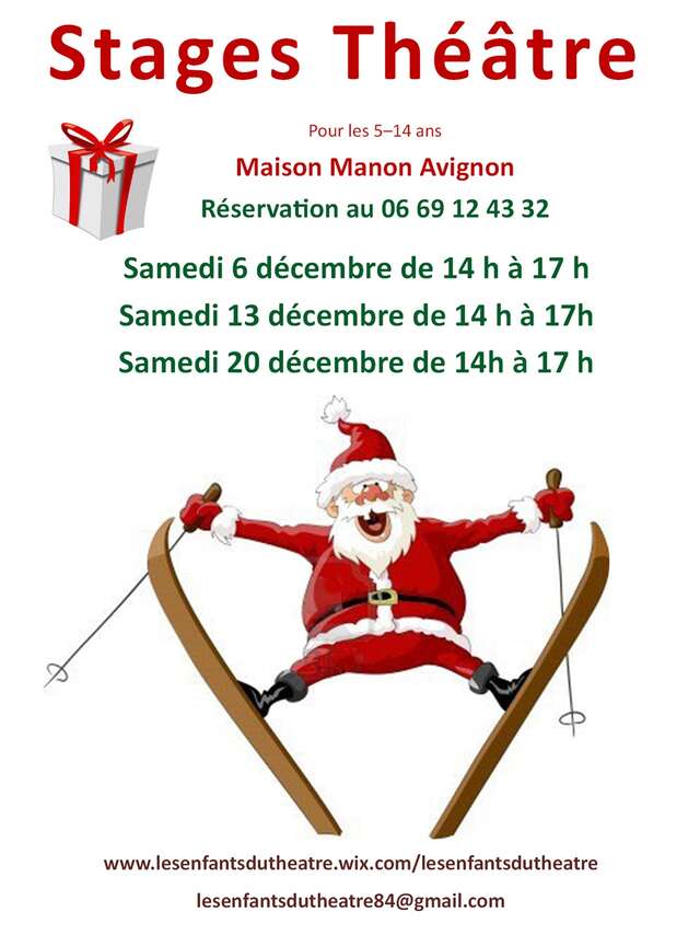 Stages théâtre jeune public