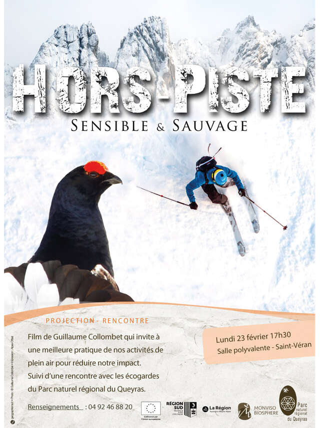 Film-rencontre du Parc "Hors-piste, sensible et sauvage"