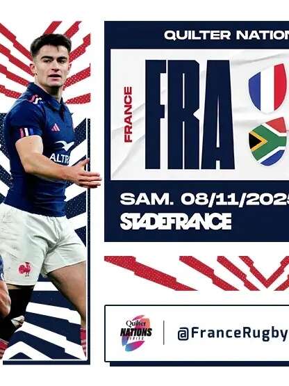 Rugby - Autumn Nations Series - France / South Africa