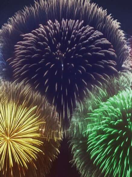 Fête nationale à Saint-Denis - Feu d'artifice