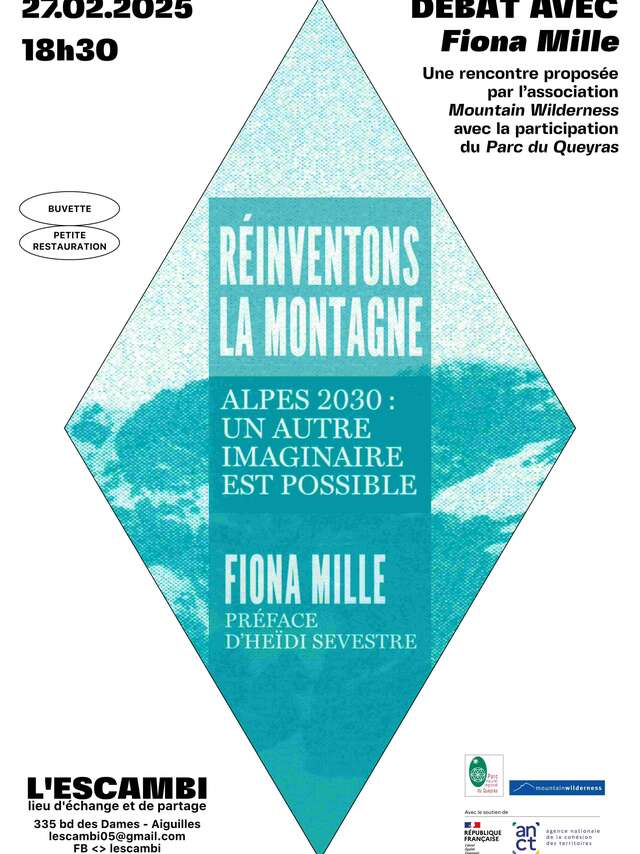 Réinventons la montagne, rencontre-débat avec Fiona Mille