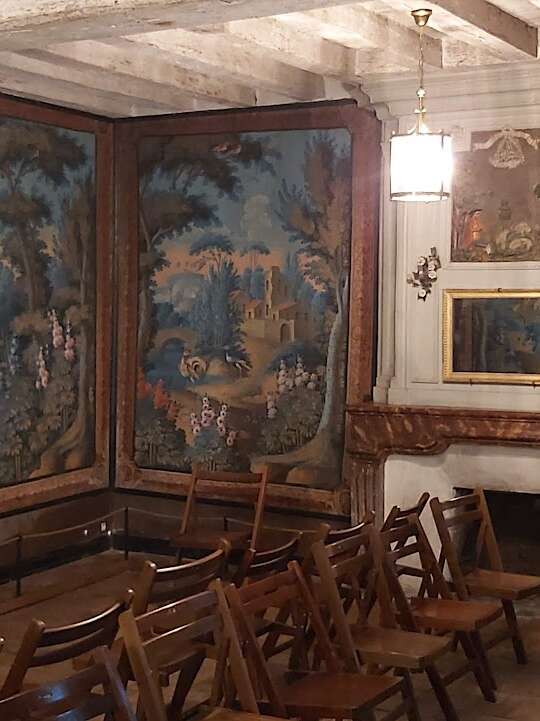 Salle des Toiles Peintes in the Old Presbytery