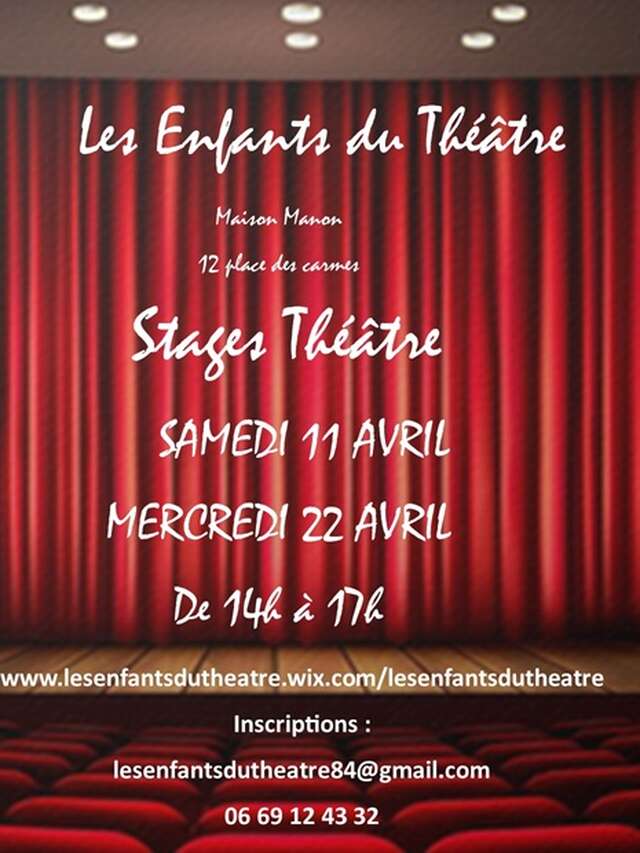 Stage théâtre jeune public