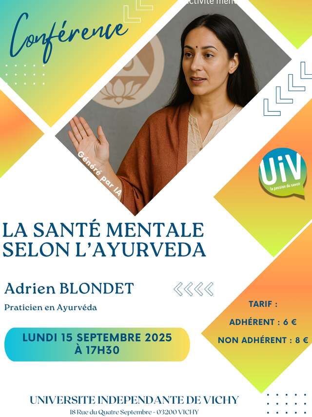 Conférence : la santé mentale selon l'Ayurveda