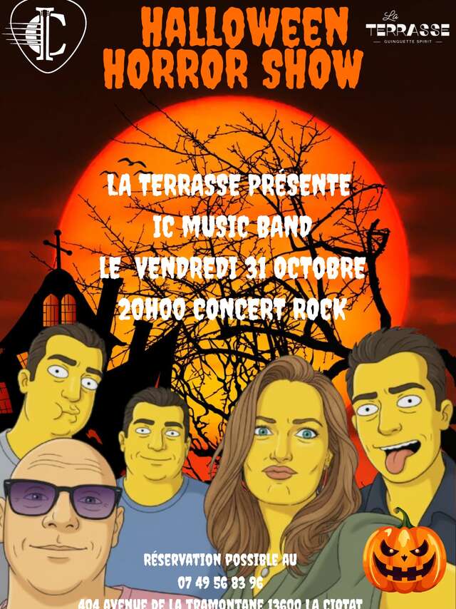 Halloween-Horror-Show-Konzert der IC Music Band