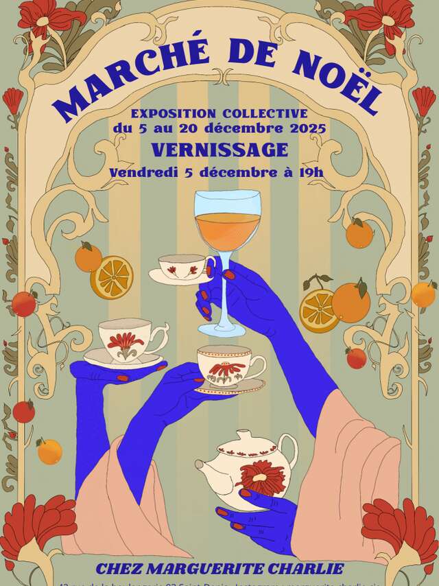 Marché de Noël de Marguerite Charlie