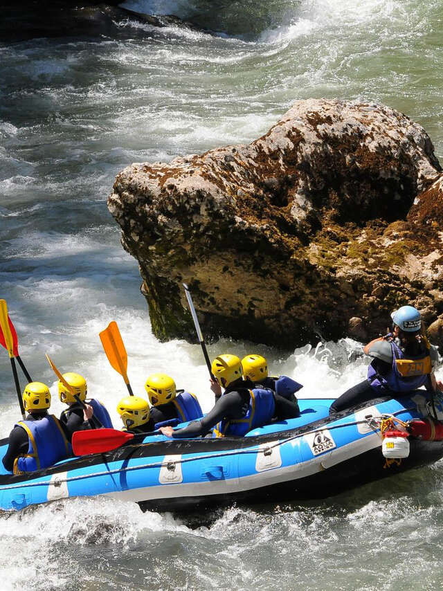 Séance de Rafting