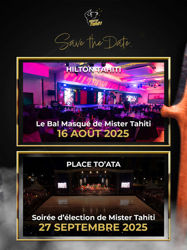 Mister Tahiti 2025 masquerade ball