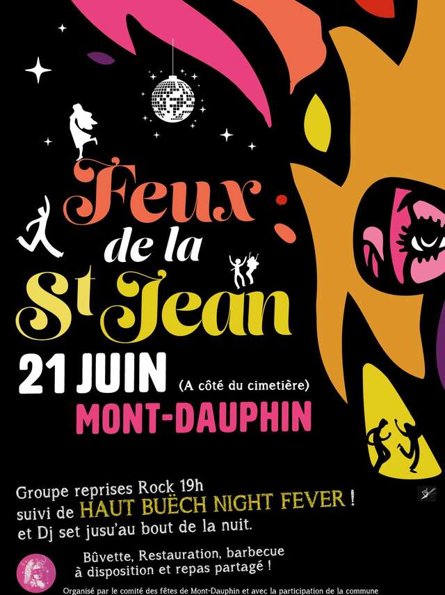 Feux de la saint Jean musicale à Mont-Dauphin