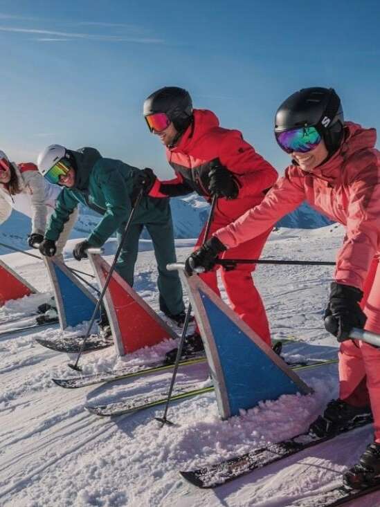 Slalom ludique et chronométré