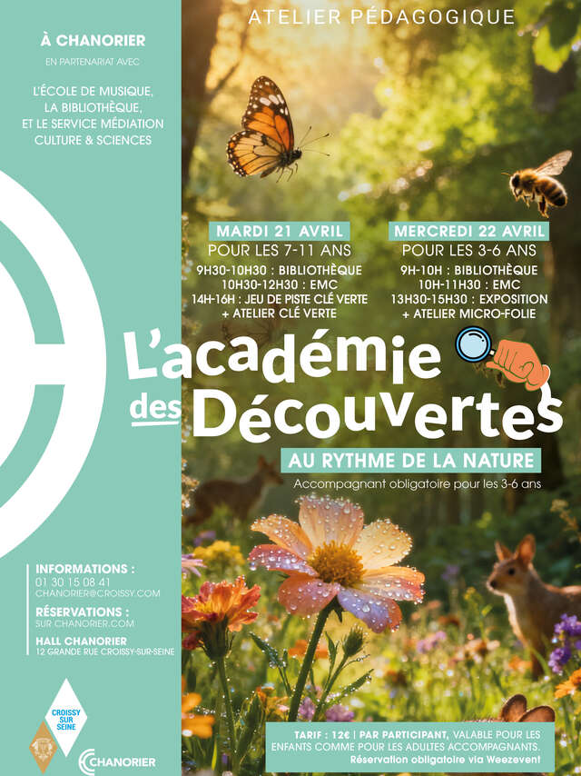 L'Académie des Découvertes : Au rythme de la nature (7-11 ans)