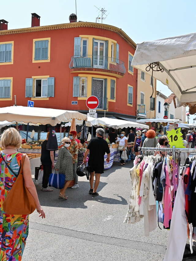 Marché forain du Cros-de-Cagnes