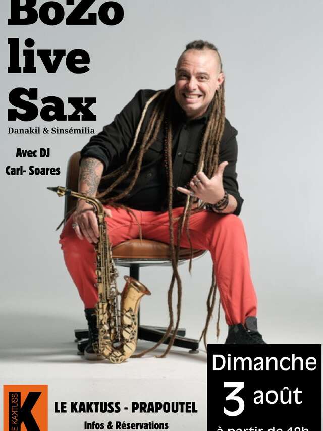 BoZo live Sax (Saxophonist de Danakil Et Sinsémilia)